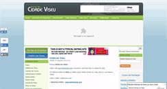 Desktop Screenshot of cidadeviseu.com